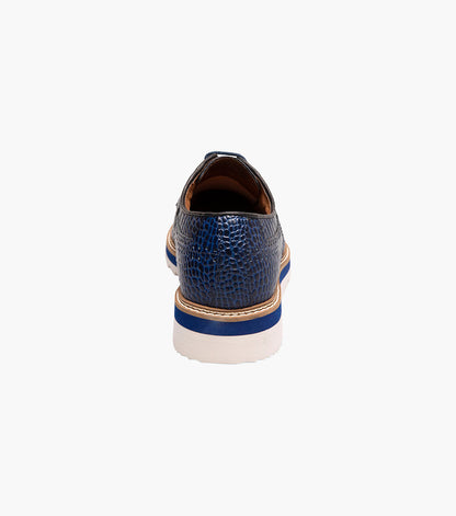 Stacy Adams Alario Wingtip Oxford Stacy Adams Last Pairs - Blue