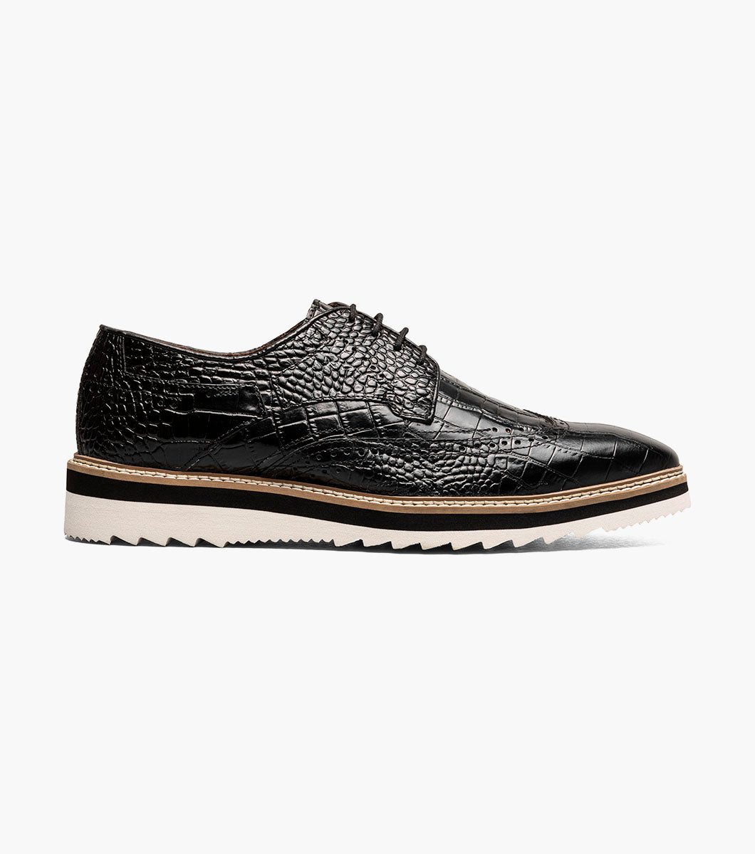 Stacy Adams Alario Wingtip Oxford Stacy Adams Last Pairs - Black
