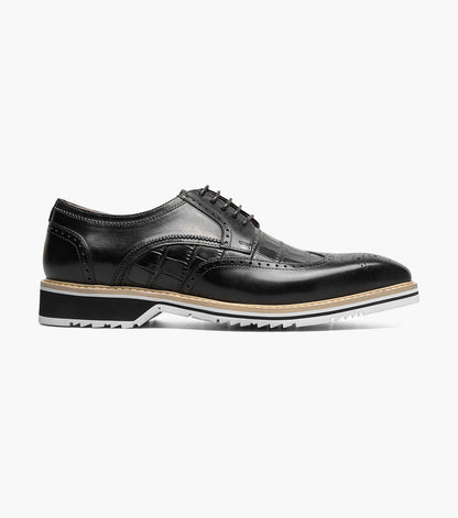 Stacy Adams Beaumont Wingtip Oxford Clearance Men’s Shoes - Black
