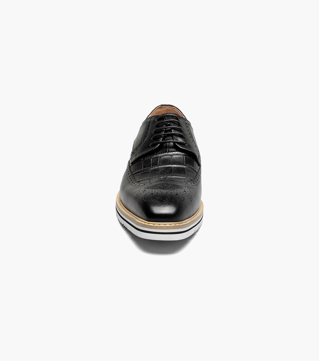 Stacy Adams Beaumont Wingtip Oxford Clearance Men’s Shoes - Black