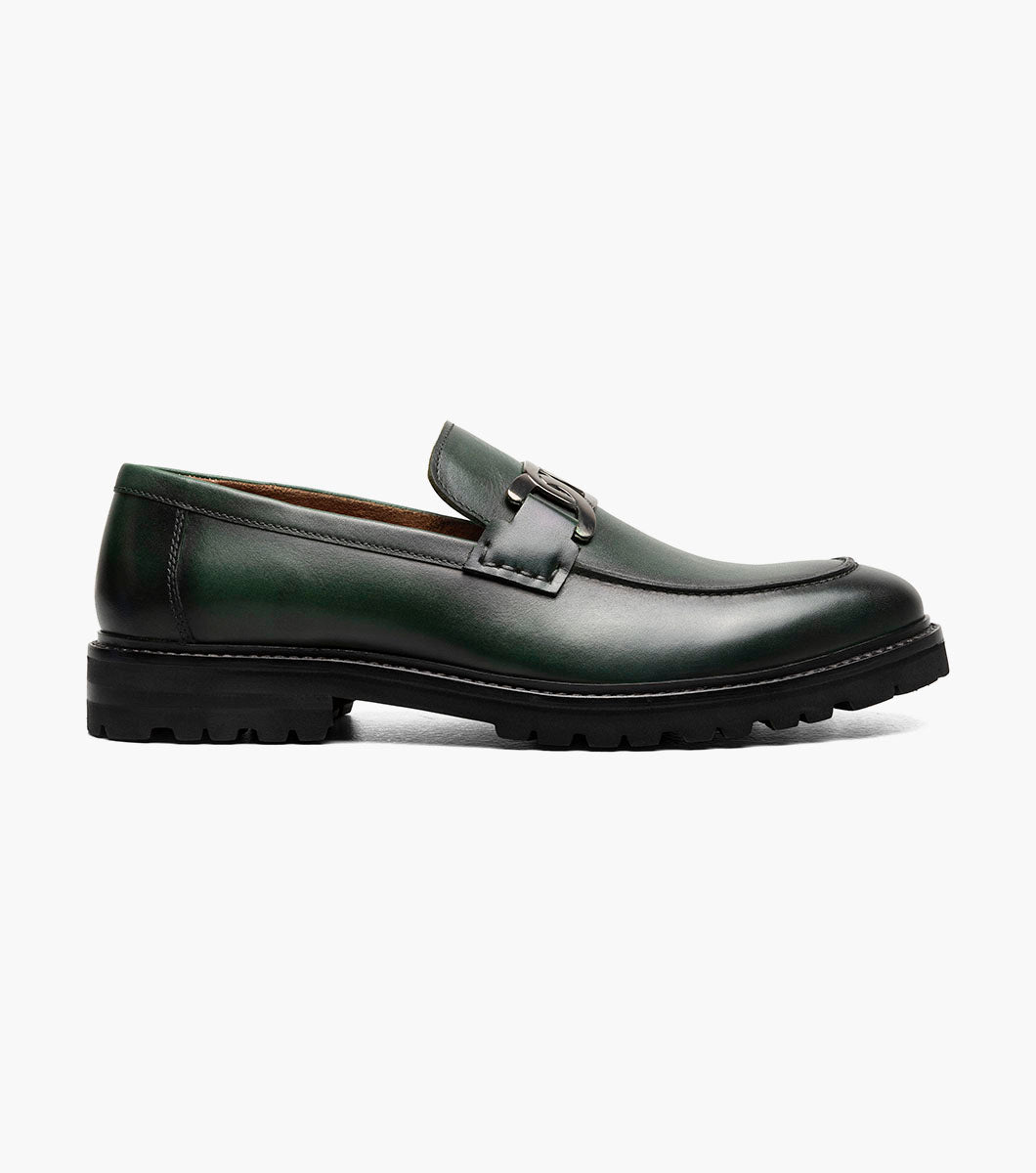Stacy Adams Hale Moc Toe Bit Slip On Stacy Adams Last Pairs - Green