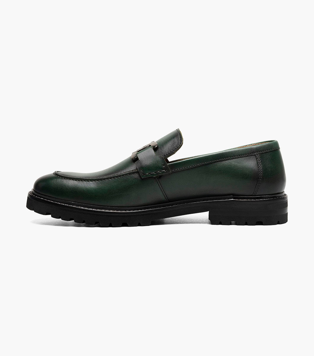 Stacy Adams Hale Moc Toe Bit Slip On Stacy Adams Last Pairs - Green