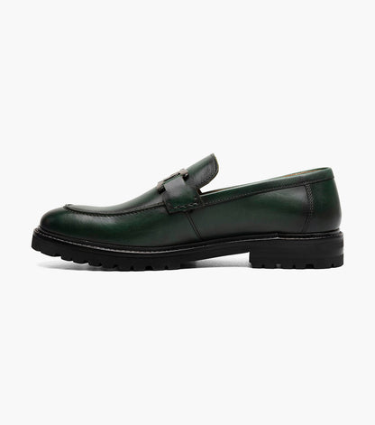 Stacy Adams Hale Moc Toe Bit Slip On Stacy Adams Last Pairs - Green