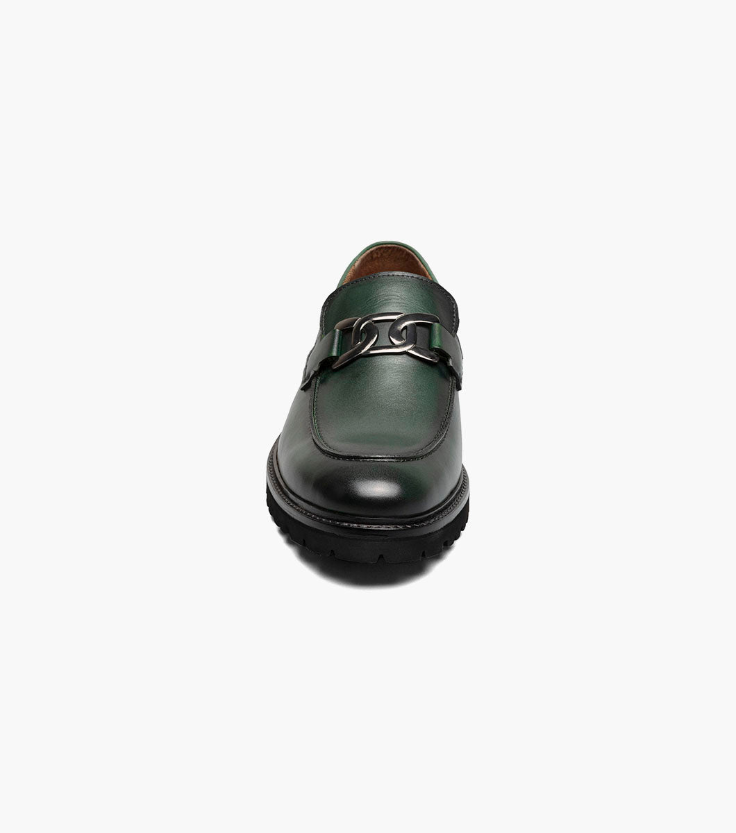 Stacy Adams Hale Moc Toe Bit Slip On Stacy Adams Last Pairs - Green