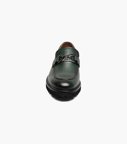 Stacy Adams Hale Moc Toe Bit Slip On Stacy Adams Last Pairs - Green