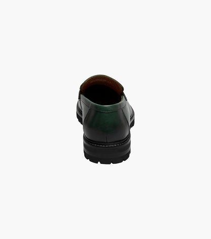 Stacy Adams Hale Moc Toe Bit Slip On Stacy Adams Last Pairs - Green