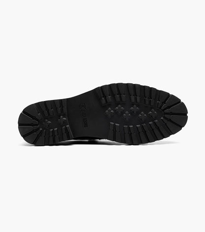 Stacy Adams Hazelton Moc Toe Penny Slip On Clearance Men’s Shoes - Black Patent