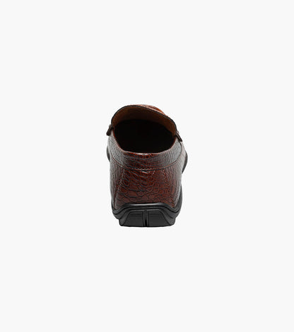Stacy Adams Embrey Moc Toe Bit Slip On Clearance Men’s Shoes - Cognac