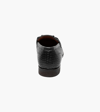 Stacy Adams Feronte Moc Toe Bit Slip On Stacy Adams Last Pairs - Black