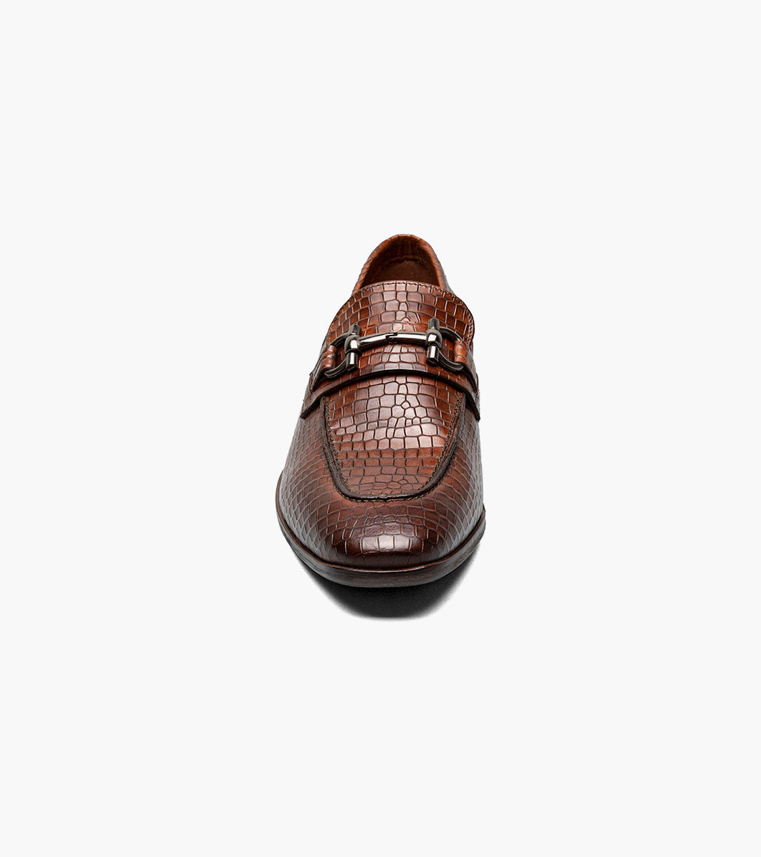 Stacy Adams Feronte Moc Toe Bit Slip On Stacy Adams Last Pairs - Cognac