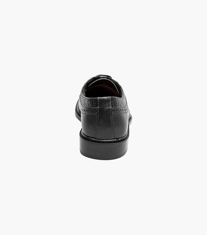 Stacy Adams Gambetta Modified Cap Toe Oxford Clearance Men’s Shoes - Black