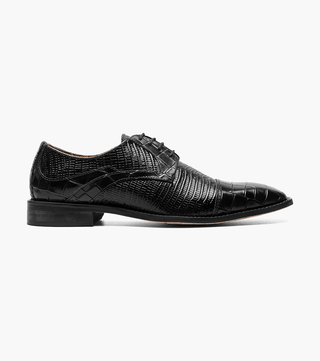 Stacy Adams Tedesco Cap Toe Oxford Men’s Dress Shoes - Black