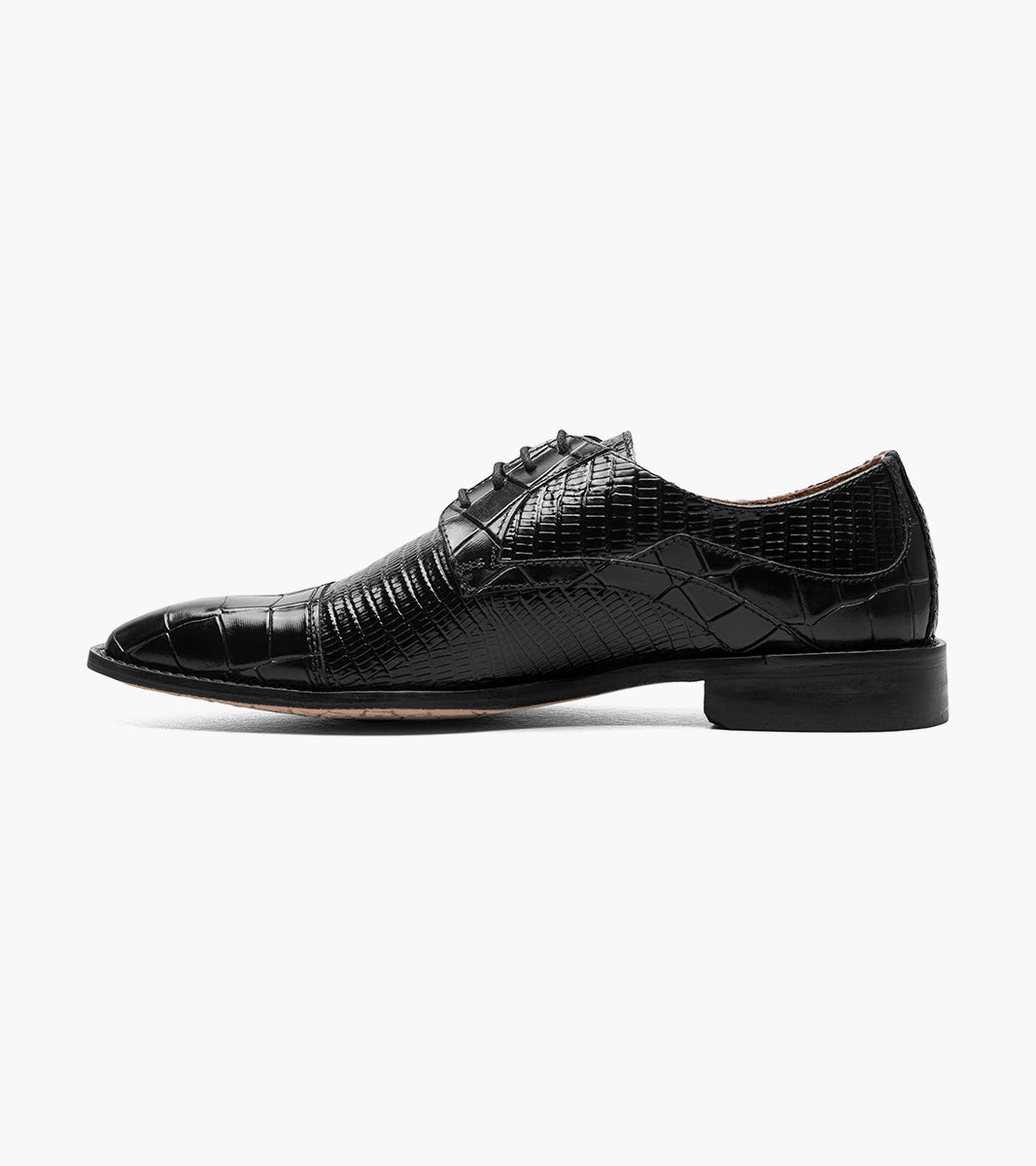 Stacy Adams Tedesco Cap Toe Oxford Men’s Dress Shoes - Black