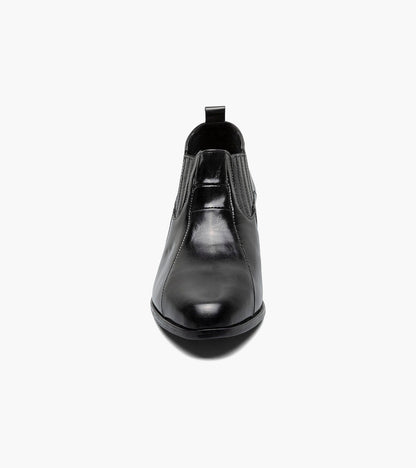 Stacy Adams Sotaro Cuban Heeled Boot Men’s Dress Shoes - Black