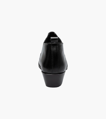 Stacy Adams Sotaro Cuban Heeled Boot Men’s Dress Shoes - Black