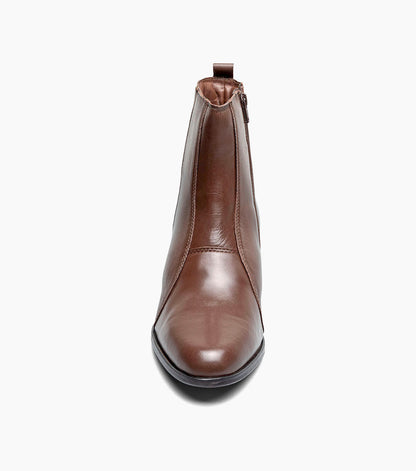 Stacy Adams Santos Side Zip Boot Men’s Dress Shoes - Cognac
