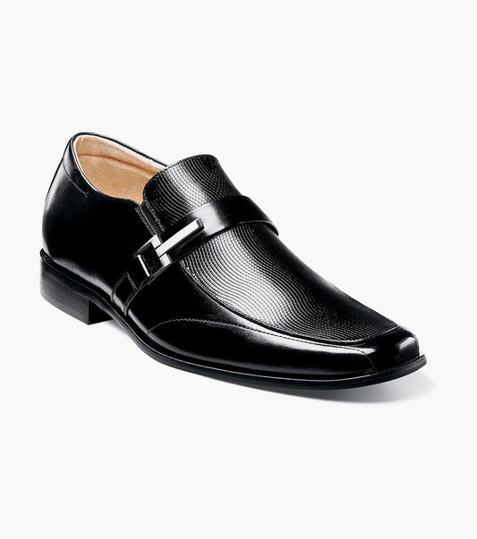 Stacy Adams Beau Moc Toe Loafer Men’s Dress Shoes - Black