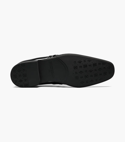 Stacy Adams Beau Moc Toe Loafer Men’s Dress Shoes - Black