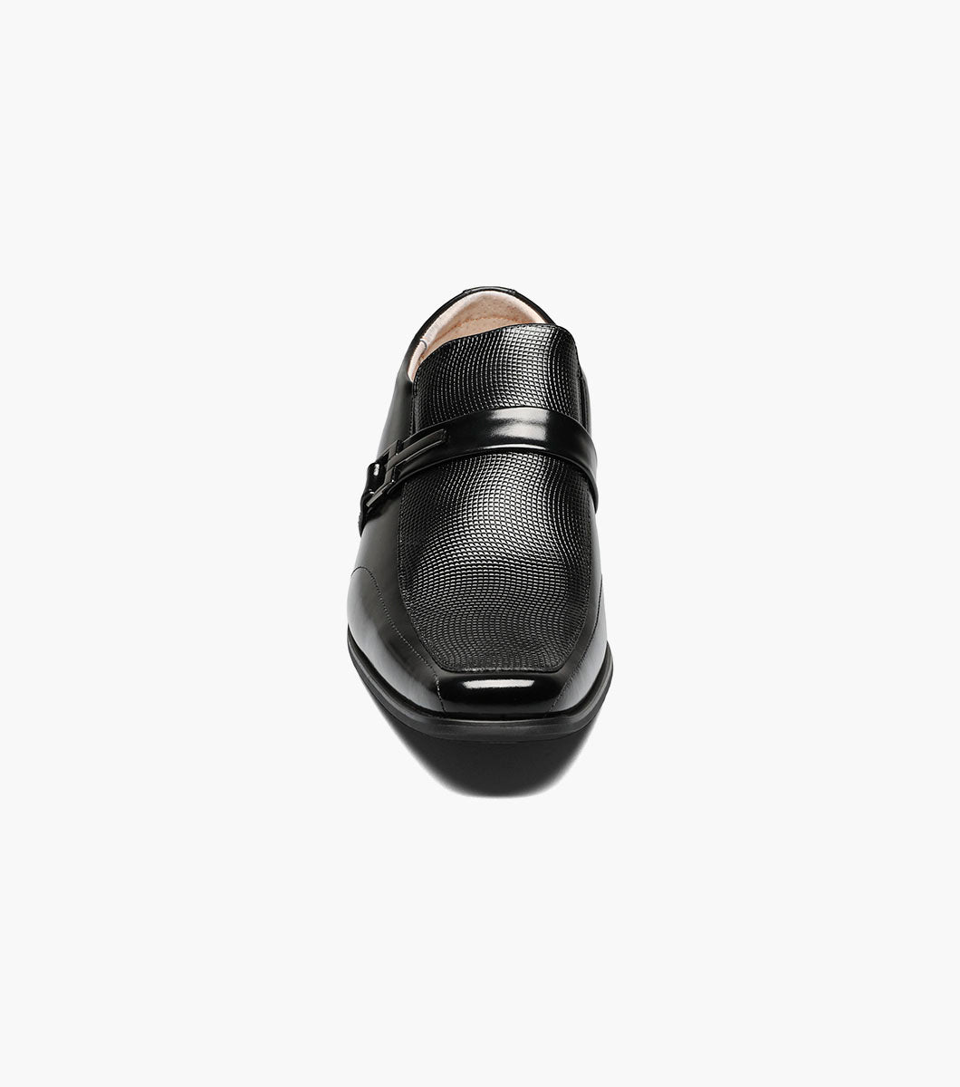 Stacy Adams Beau Moc Toe Loafer Men’s Dress Shoes - Black