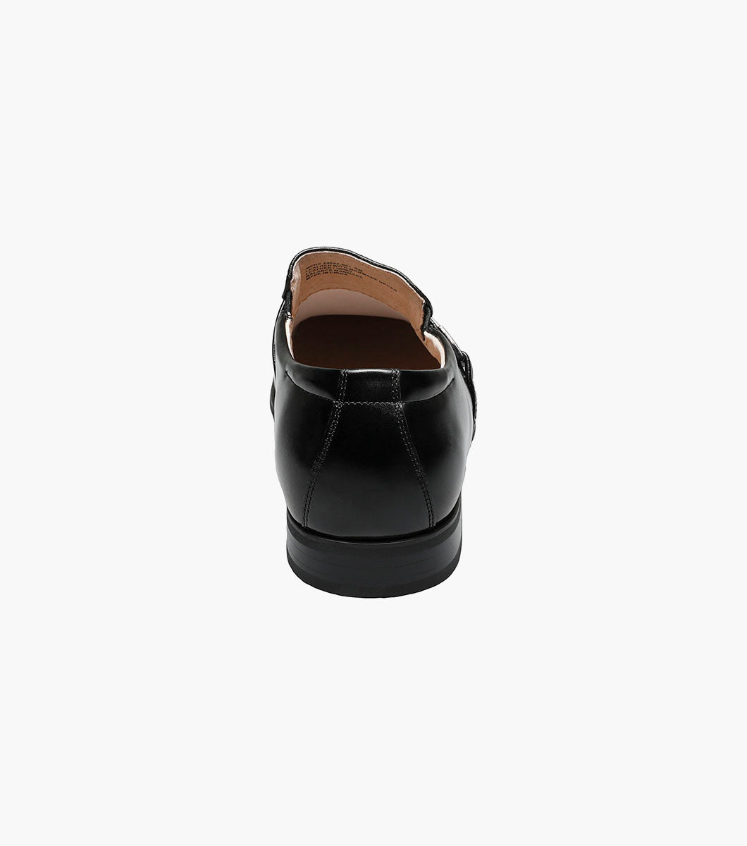 Stacy Adams Beau Moc Toe Loafer Men’s Dress Shoes - Black