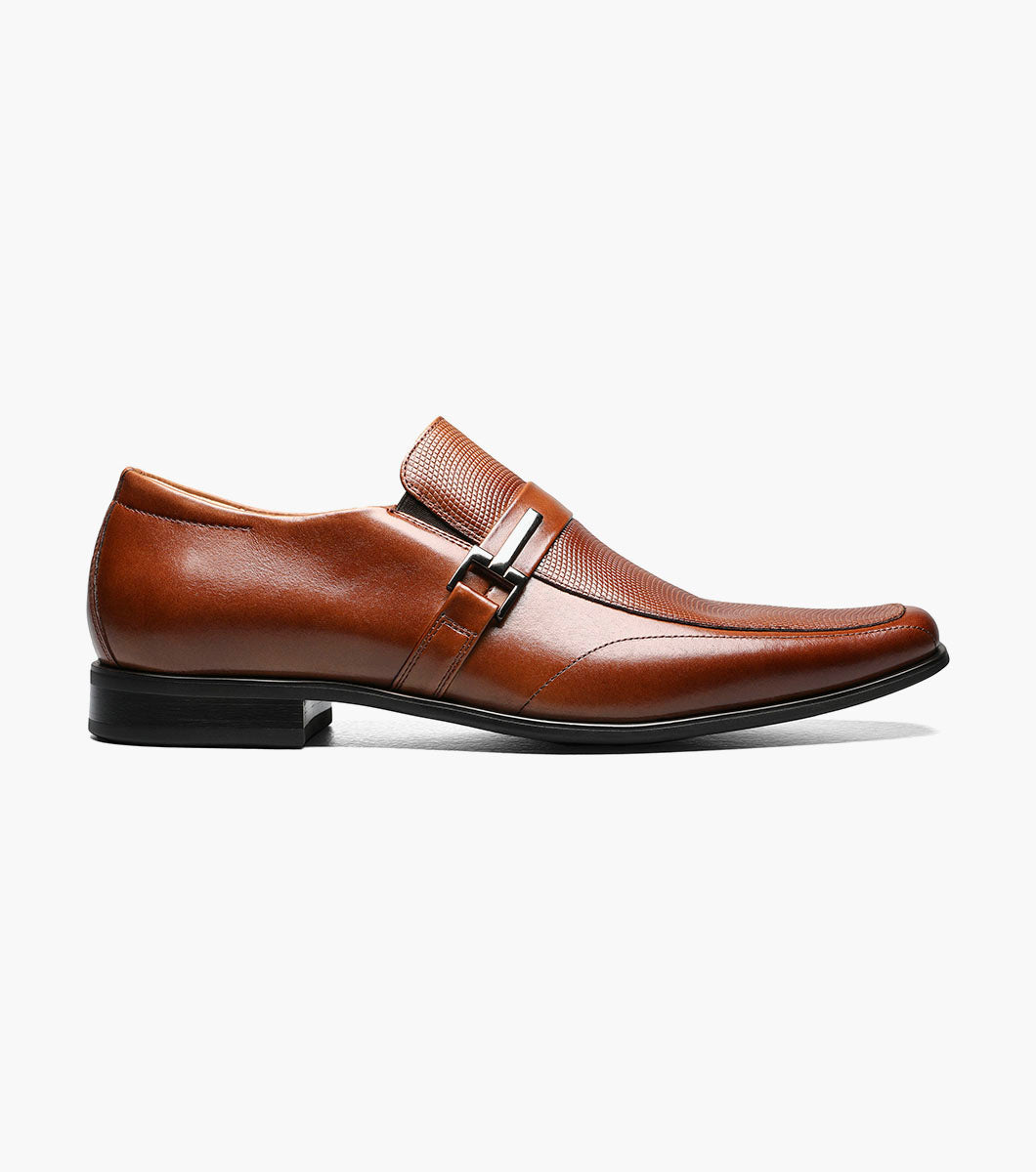 Stacy Adams Beau Moc Toe Loafer Clearance Men’s Shoes - Cognac