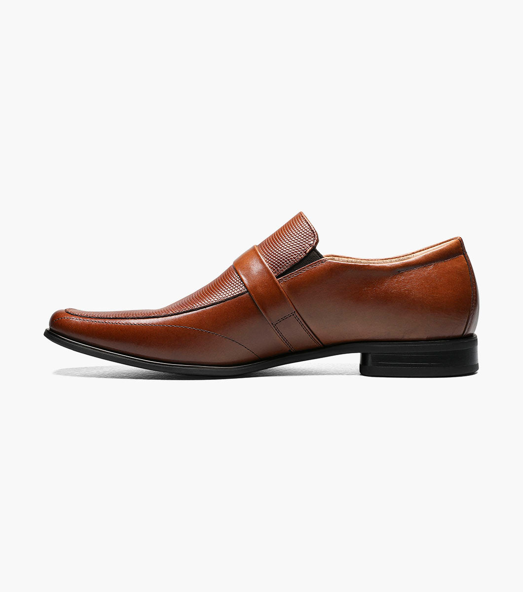 Stacy Adams Beau Moc Toe Loafer Clearance Men’s Shoes - Cognac