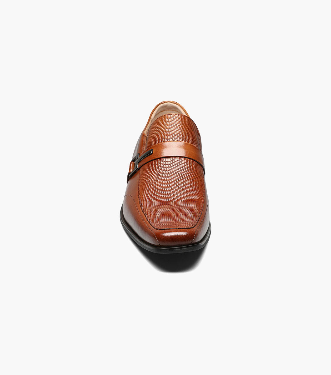 Stacy Adams Beau Moc Toe Loafer Clearance Men’s Shoes - Cognac