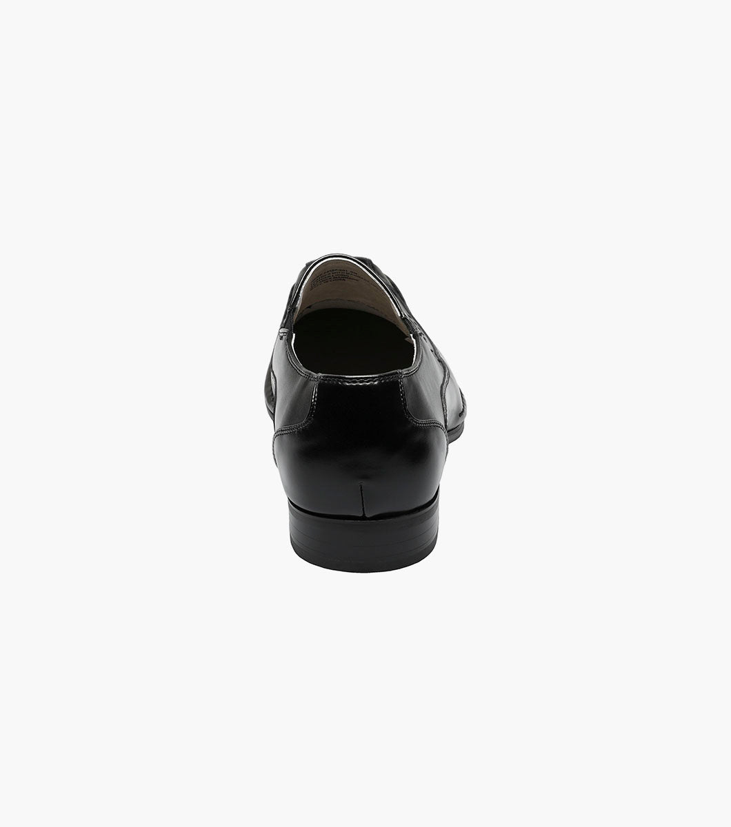 Stacy Adams Templin Bike Toe Loafer Men’s Dress Shoes - Black