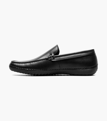 Stacy Adams Del Moc Toe Slip On Men’s Dress Shoes - Black