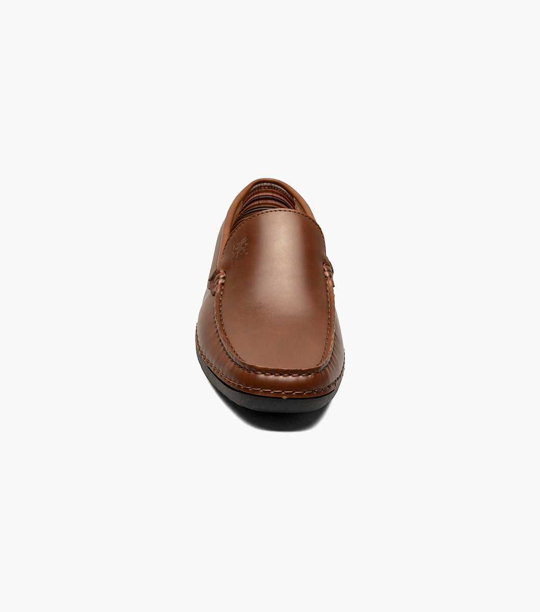 Stacy Adams Del Moc Toe Slip On Men’s Dress Shoes - Brown