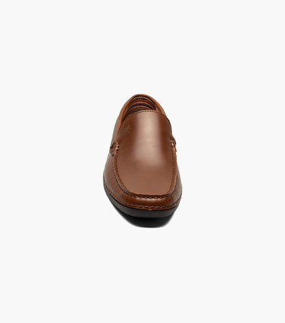 Stacy Adams Del Moc Toe Slip On Men’s Dress Shoes - Brown