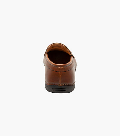 Stacy Adams Del Moc Toe Slip On Men’s Dress Shoes - Brown