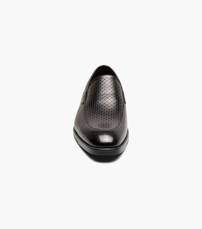 Stacy Adams Aiden Moc Toe Slip On Men’s Dress Shoes - Black