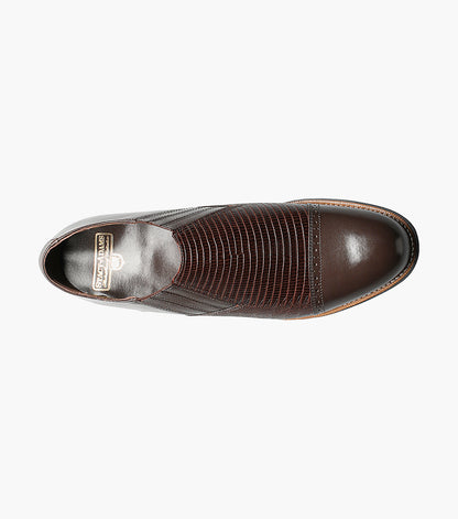 Stacy Adams Madison Cap Toe Slip On Men’s Dress Shoes - Brown