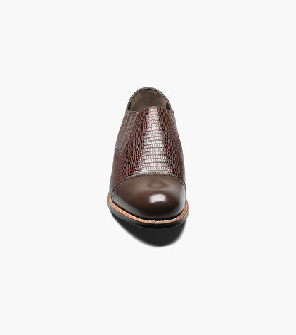 Stacy Adams Madison Cap Toe Slip On Men’s Dress Shoes - Brown