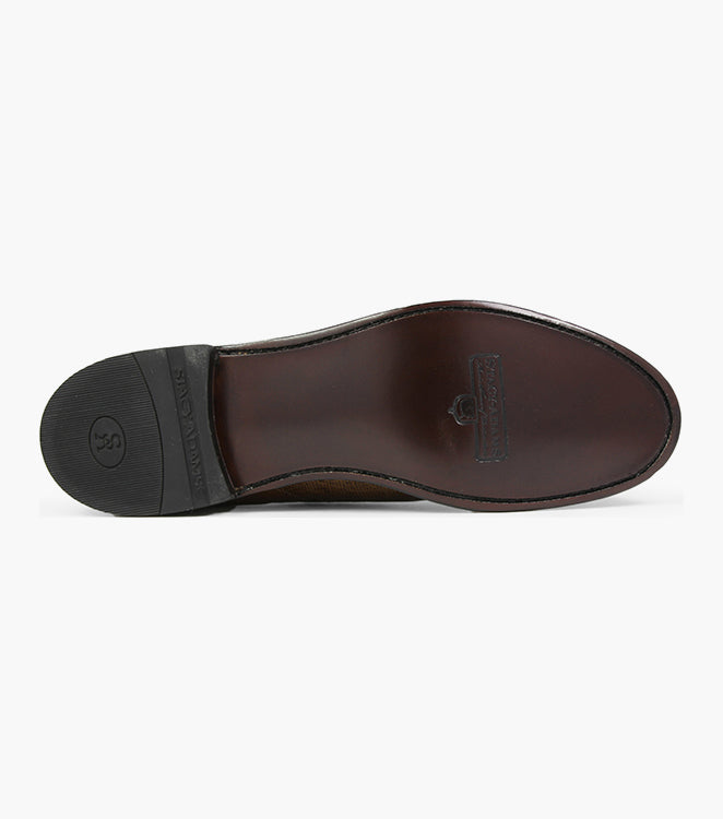 Stacy Adams Madison Cap Toe Slip On Men’s Dress Shoes - Tan
