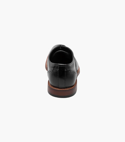 Stacy Adams Macarthur Wingtip Oxford Stacy Adams Last Pairs - Black Smooth