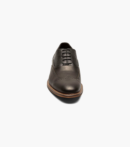 Stacy Adams Macarthur Wingtip Oxford Men’s Dress Shoes - Black