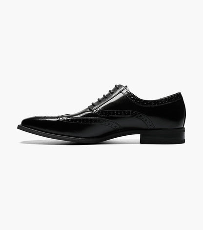 Stacy Adams Tinsley Wingtip Oxford Men’s Dress Shoes - Black