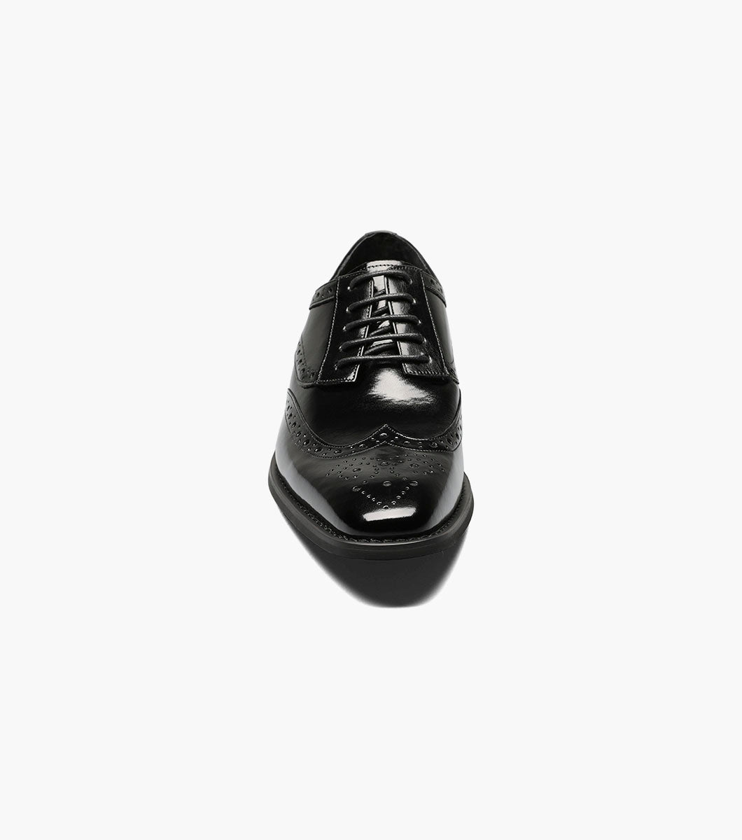 Stacy Adams Tinsley Wingtip Oxford Men’s Dress Shoes - Black