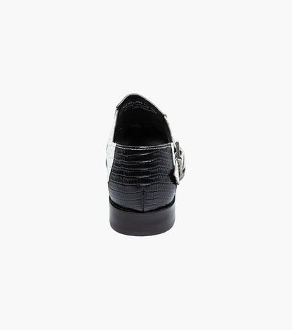 Stacy Adams Calandro City Sandal Sandals - Black w/White