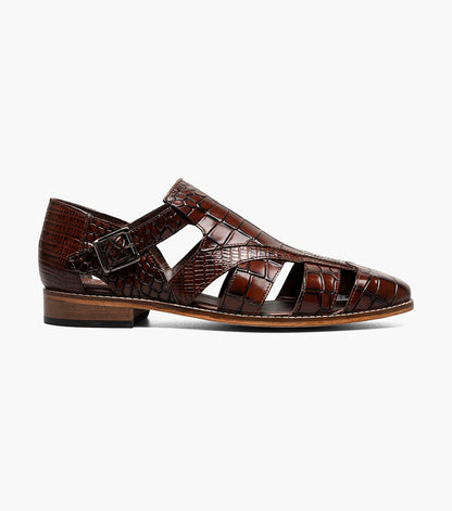 Stacy Adams Calandro City Sandal Sandals - Cognac