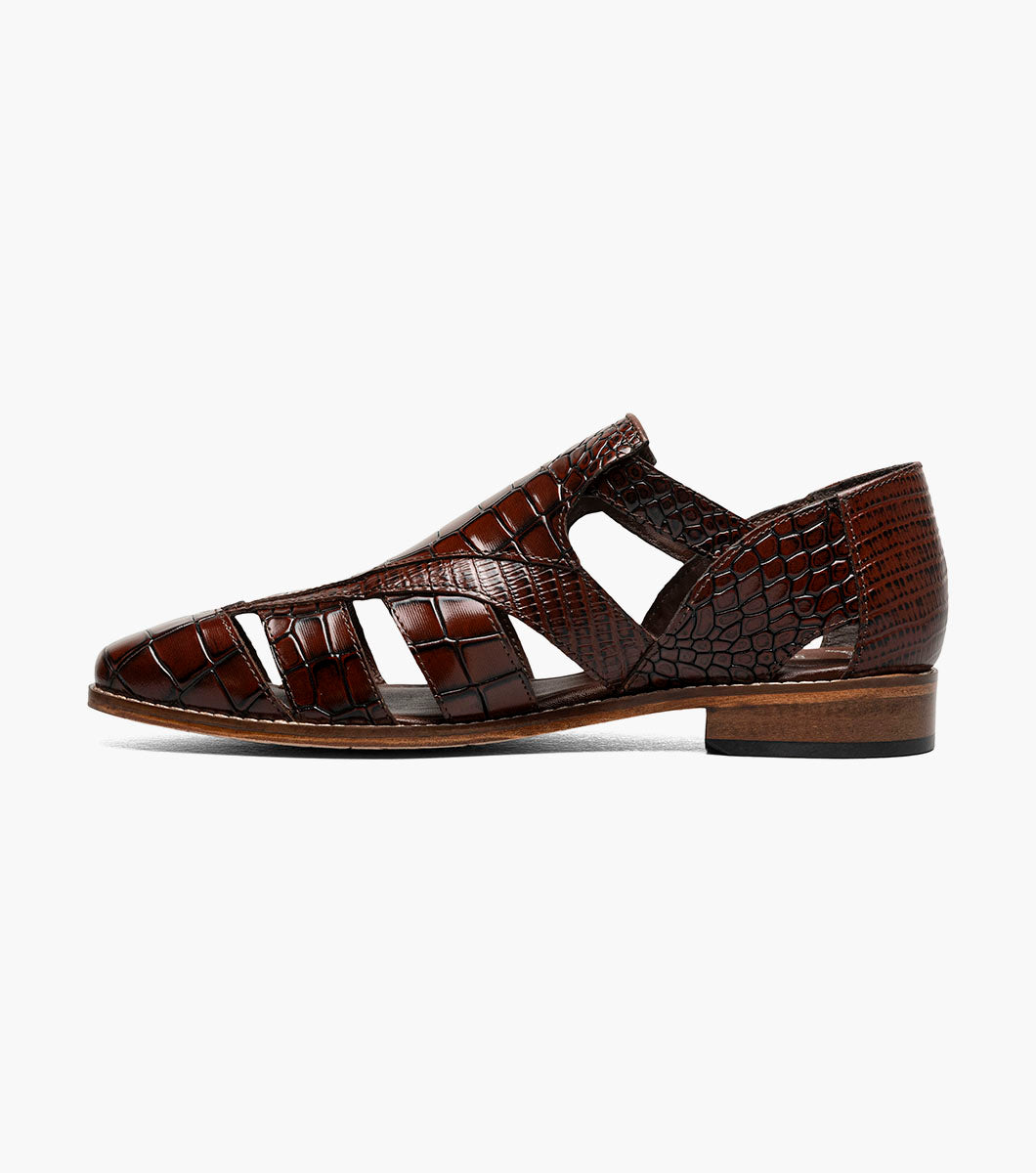 Stacy Adams Calandro City Sandal Sandals - Cognac