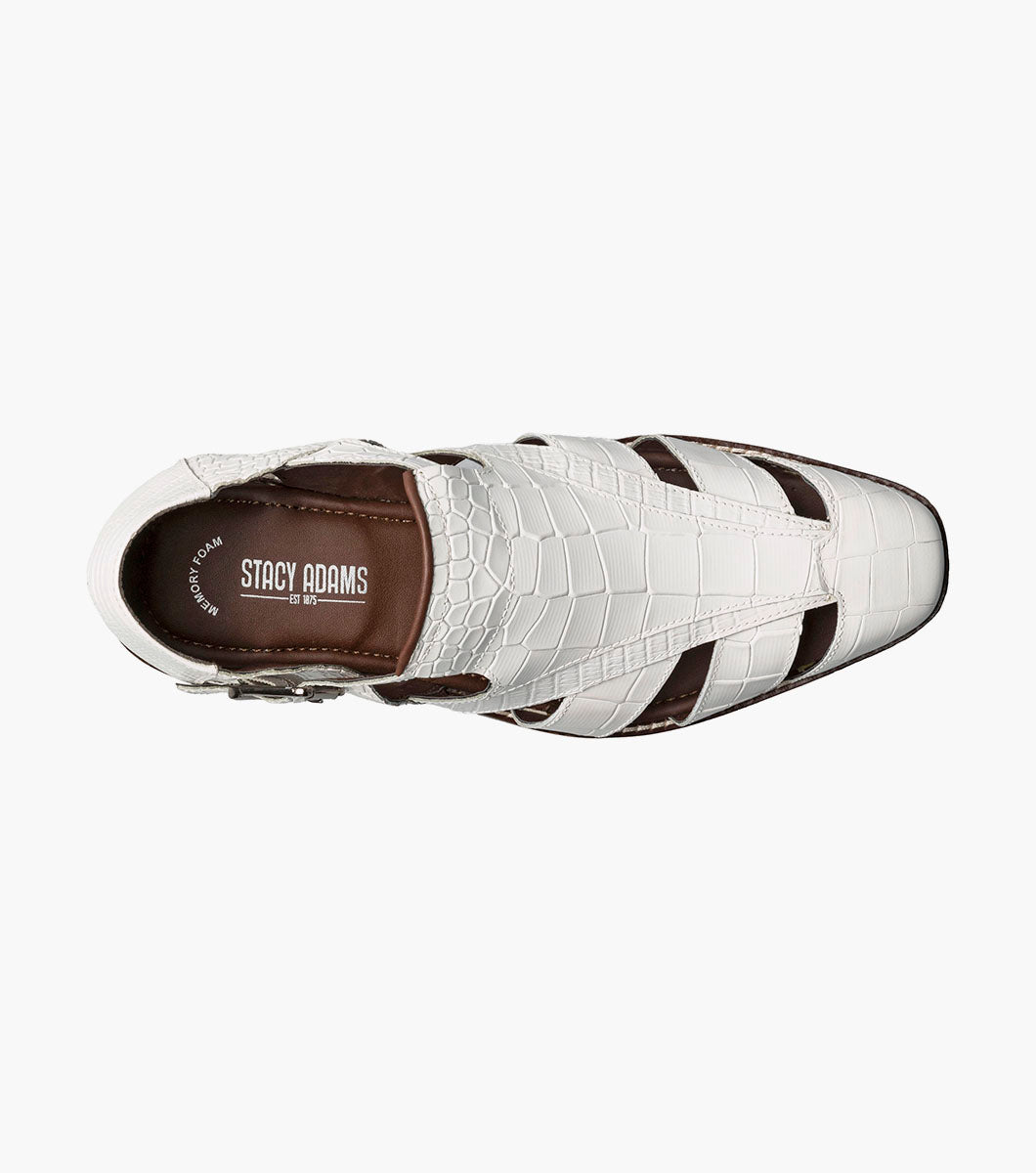 Stacy Adams Calandro City Sandal Sandals - White