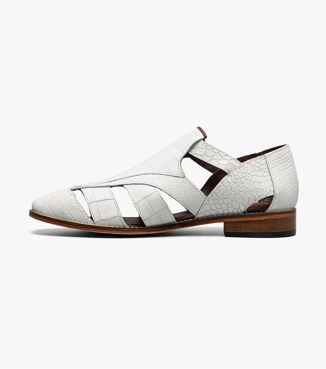 Stacy Adams Calandro City Sandal Sandals - White