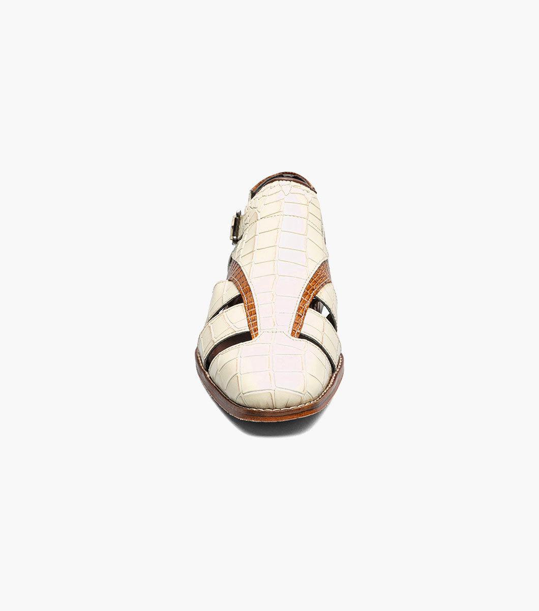 Stacy Adams Calandro City Sandal Sandals - Ivory Multi