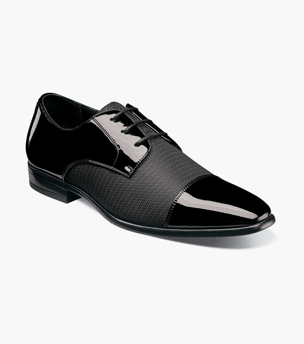 Stacy Adams Pharaoh Cap Toe Oxford Men’s Dress Shoes - Black