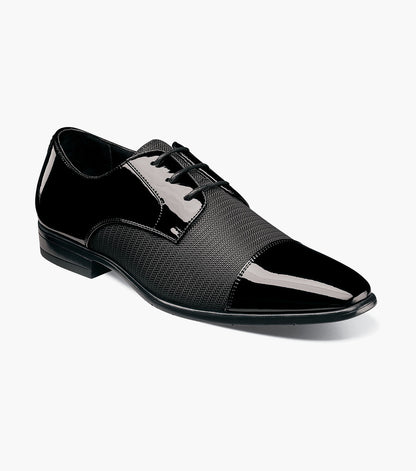 Stacy Adams Pharaoh Cap Toe Oxford Men’s Dress Shoes - Black