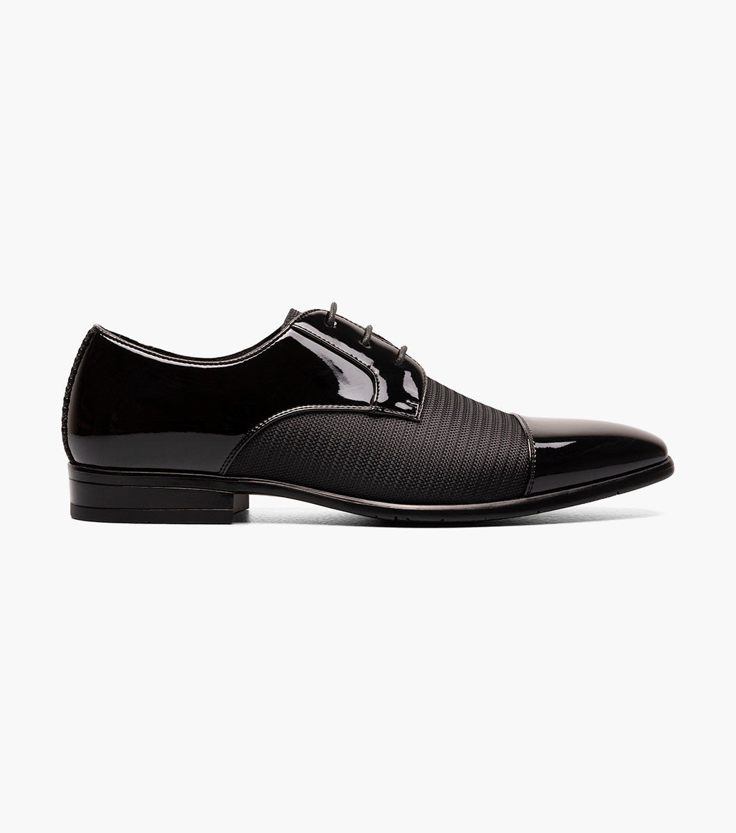 Stacy Adams Pharaoh Cap Toe Oxford Men’s Dress Shoes - Black