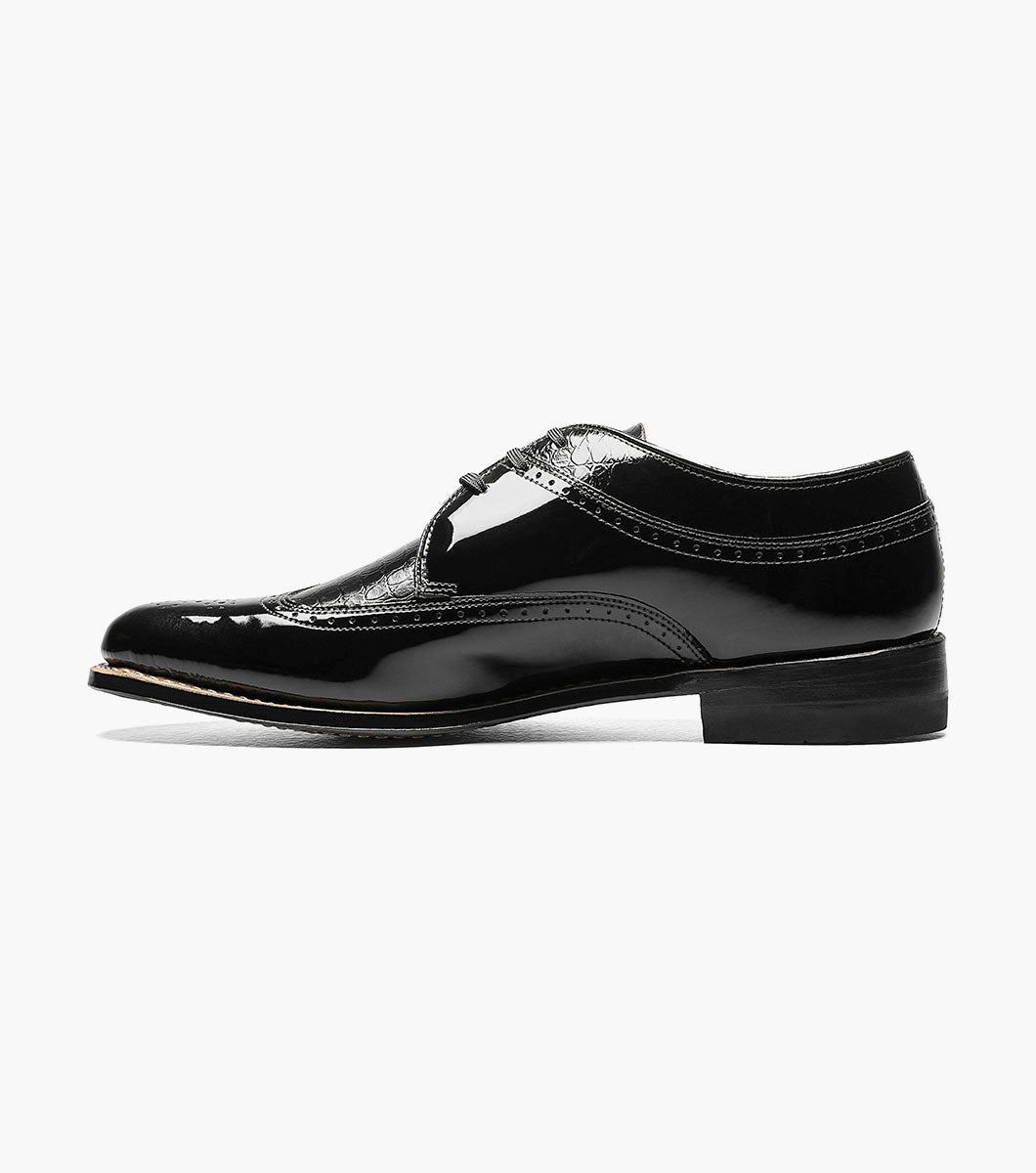 Stacy Adams Dayton Wingtip Oxford Men’s Dress Shoes - Black